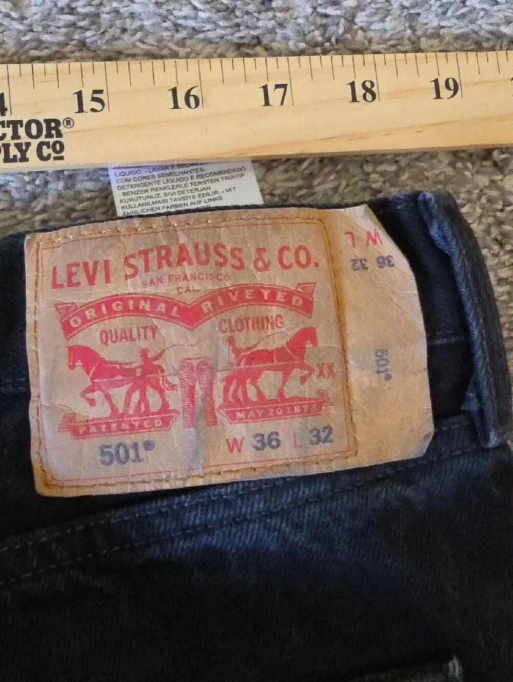 Levis as pictured